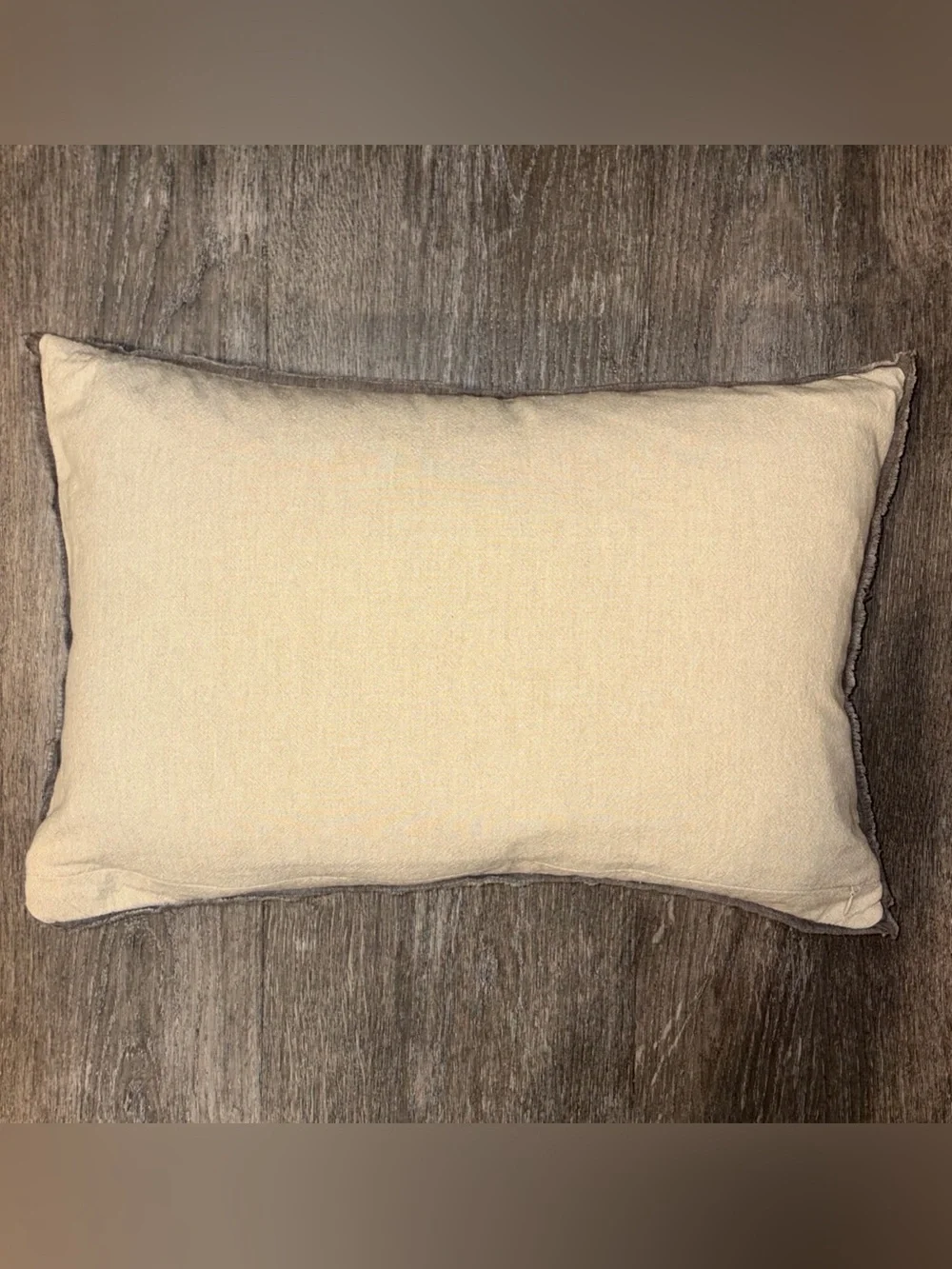 Pottery Barn Cream and Black 'Ewe & Me' Decorative Pillow Cover